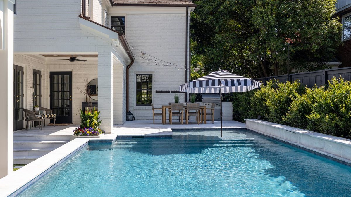 Myers Park Pool House Charlotte Jones & Hedges